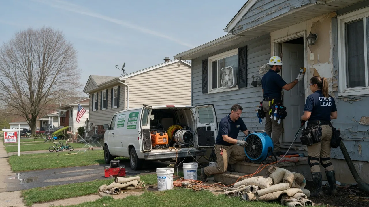 Flood Cleanup in Liberty Hill, SC near me